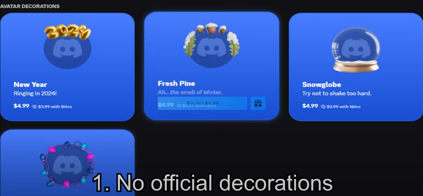 Discord avatar decorations - personalize your avatar and enhance your server aesthetics with these unique decorations.