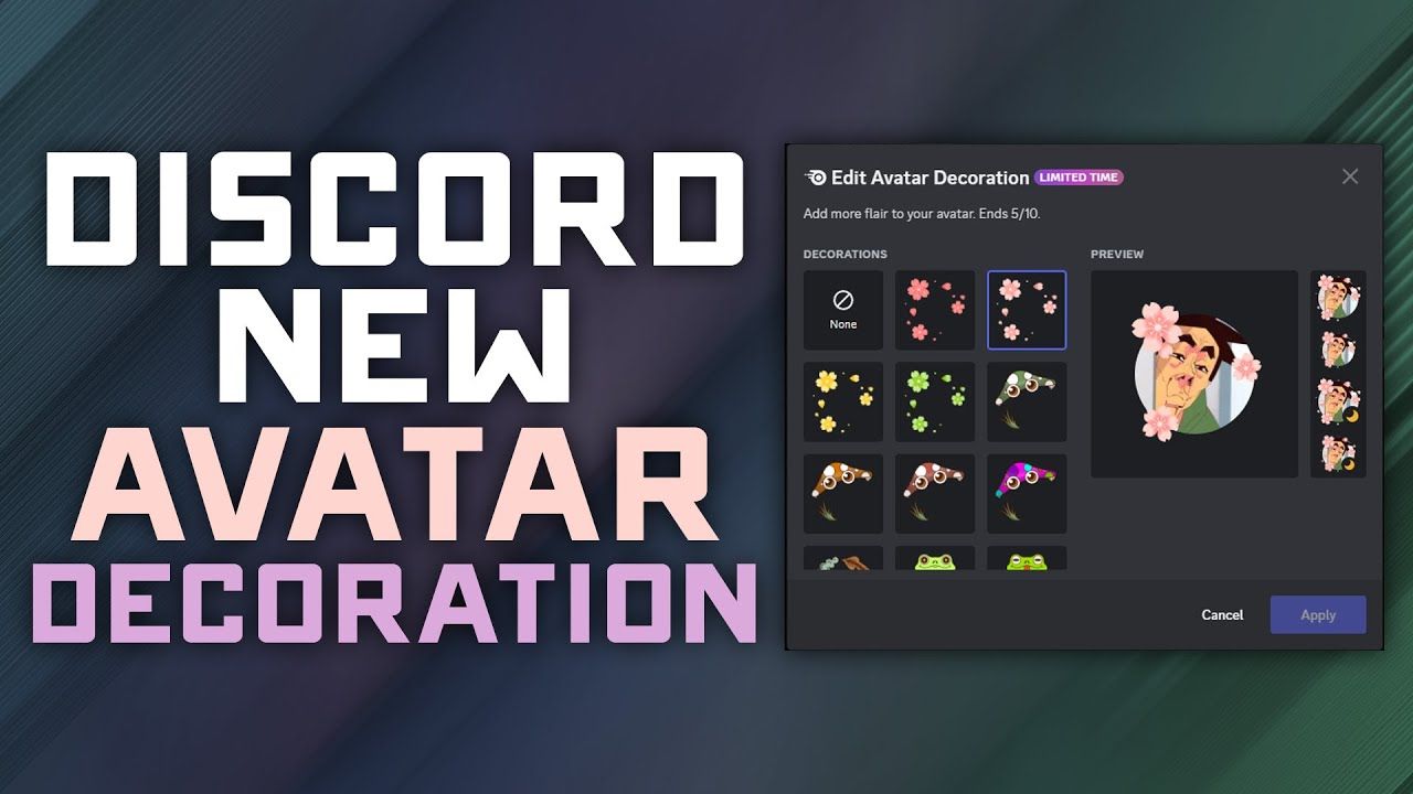 Discover Discord's latest avatar decorations - enhance your profile with new and exciting decorations to express your unique style and personality.