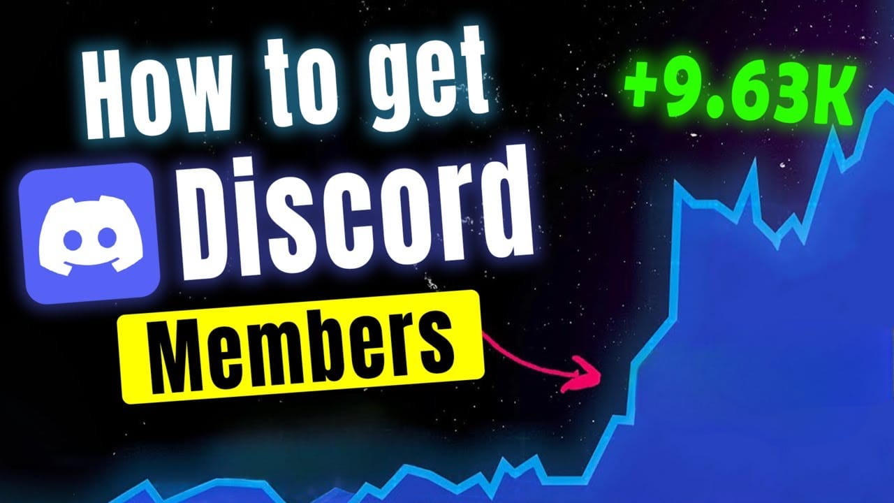 Guide to boost Discord membership, with positive growth symbols on a vibrant backdrop.