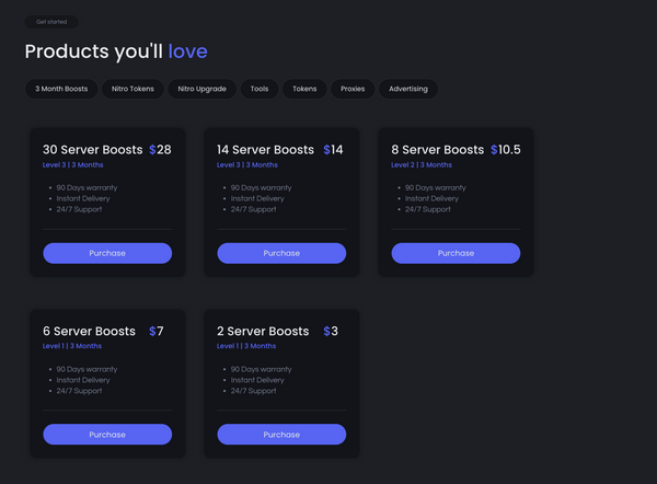 How to buy boost for Discord server using cryptocurrency